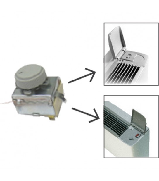 Termostato Ambiente A Bulbo Per Quadto Comando Base Per Mod. Vce