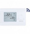 Termostato Ambiente Digitale Radio Silver Ta/Rf S 433 Mhz