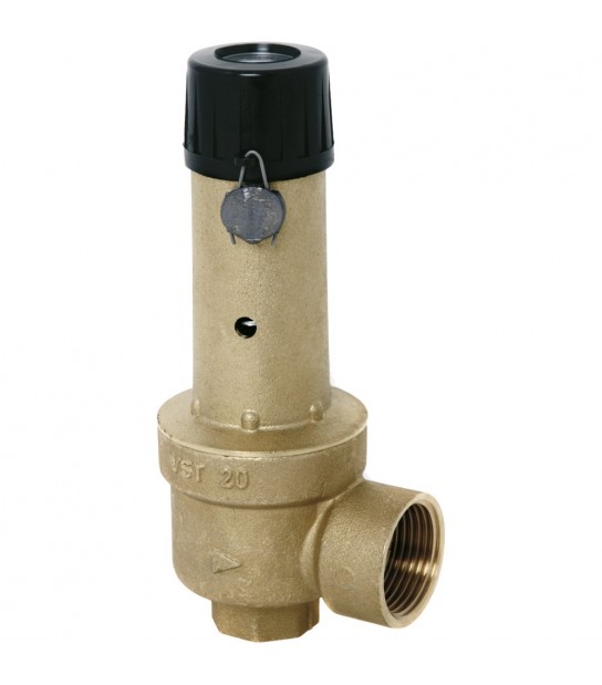 Valvola Di Sicurezza Qualificata E Tarata Inail (Ex Ispesl) 1/2X3/4- 3 Bar