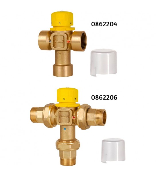 Miscelatore Termostatico Per Impianti Solari 3/4 M