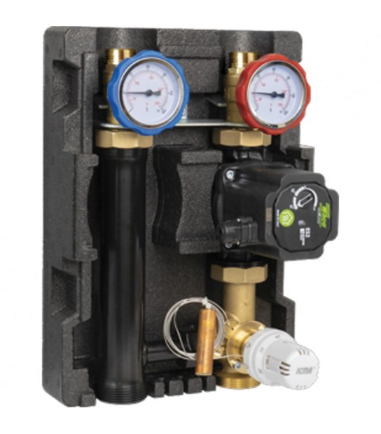 Gruppo Di Rilancio Con Miscelazione A Punto Fisso R002 11/2 M X 3/4F