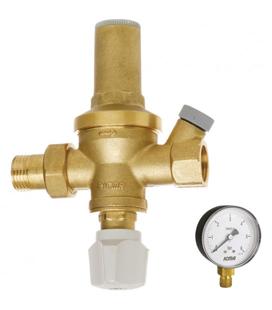 Gruppo Di Riempimento Pn 10 Con Manometro 1/2 M/F