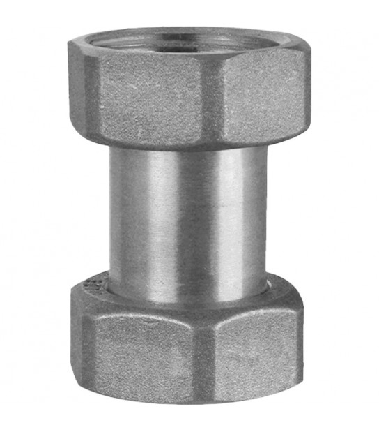 Raccordo Girevole Diritto Per Connessione Defangatore Nichelato 3/4