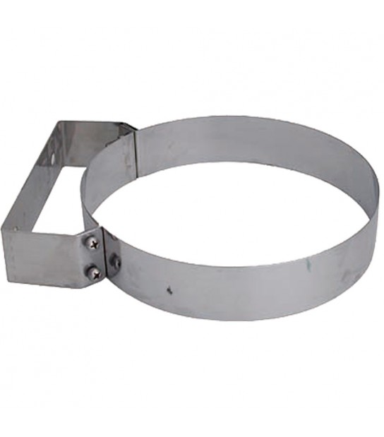 Fascetta Murale Per Tubi Monoparete D.120 Mm