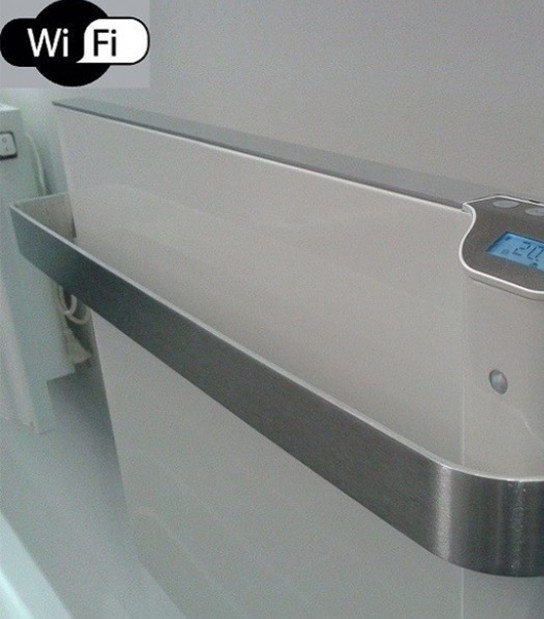 Radialight Radiatore elettrico Klima 750 W con barra portasalviette