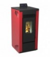 Stufa A Pellet Ventilata Roxy 1-8 Kw 7.87 - Bordeaux