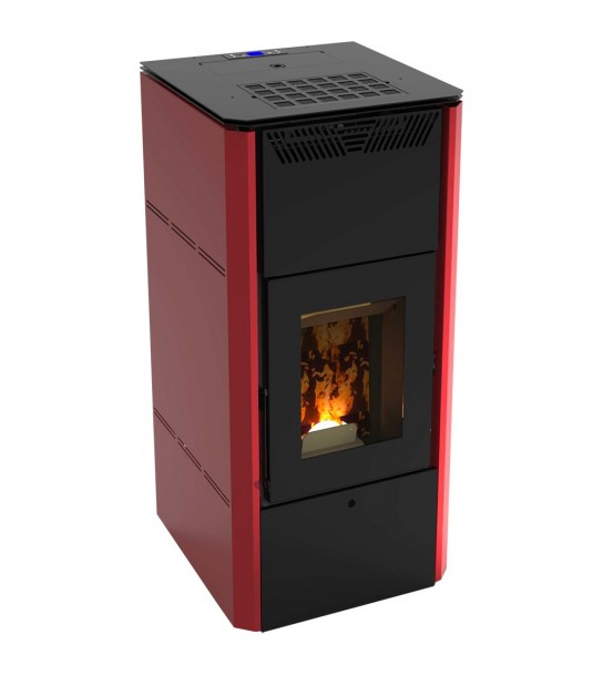 Idrostufa A Pellet Corvara 20V Kw 19.27 - Bordeaux