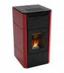 Idrostufa A Pellet Corvara 32V Kw 28.55 - Bordeaux