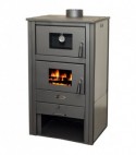 Stufa A Legna Con Forno Gran Sasso Termo Robor Lux - 12 Kw