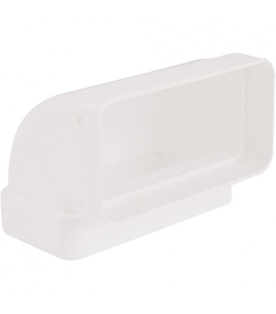 Gomito 90° Rettangolare Verticale Per Canale Di Aereazione 55X110 Mm