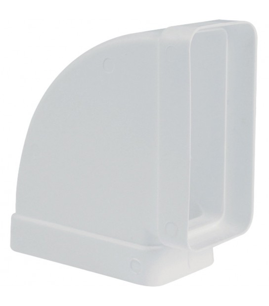 Gomito 90° Rettangolare Orizzontale Per Canale Di Aereazione 55X110 Mm