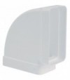 Gomito 90° Rettangolare Orizzontale Per Canale Di Aereazione 55X110 Mm