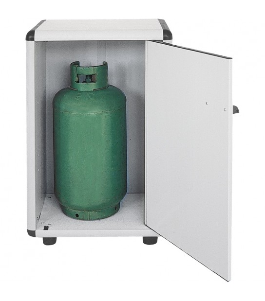 Mobiletto Portabombole H.90 Cm Grigio