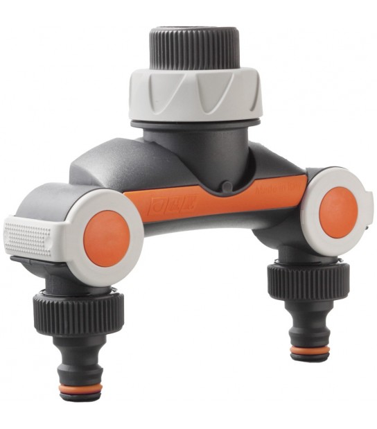 Presa Rubinetti Doppia Uscita D. 3/4 20-27 Mm