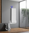 Radialight Radiatore elettrico verticale ICON con sistema Wi-Fi 750W Bianco