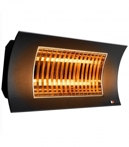 Radialight Riscaldatore IR serie OASI 2000 W colore nero