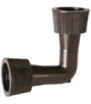 Gomito 90° Con Ghiera Per Ala Gocciolante D.16X16 Mm