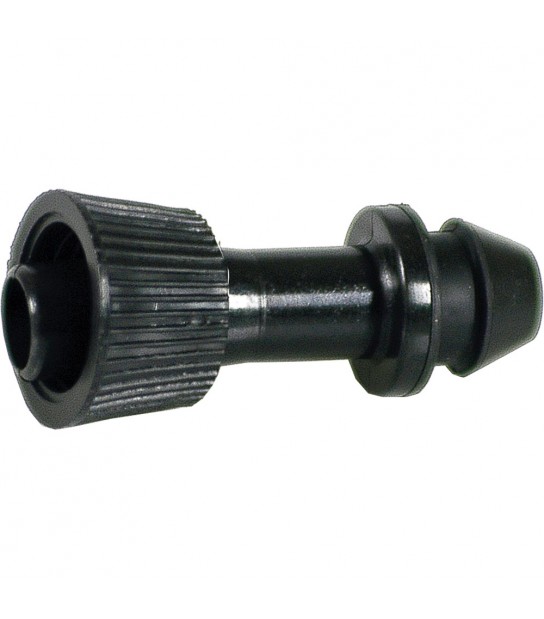 Derivazione Con Ghiera E Gommino Per Ala Gocciolante D.16 Mm