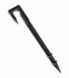 Picchetto Per Ala Gocciolante Nero D.16