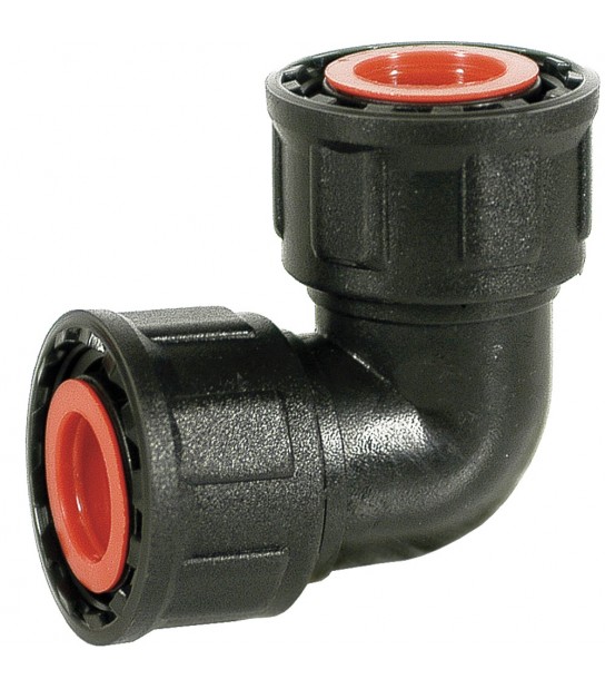 Gomito 90° Con O-Ring Per Irrigazione 1F X 1F