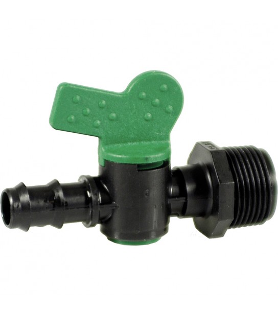 Valvola A Cilindro Filetto Maschio/Portagomma D.16 X 3/4