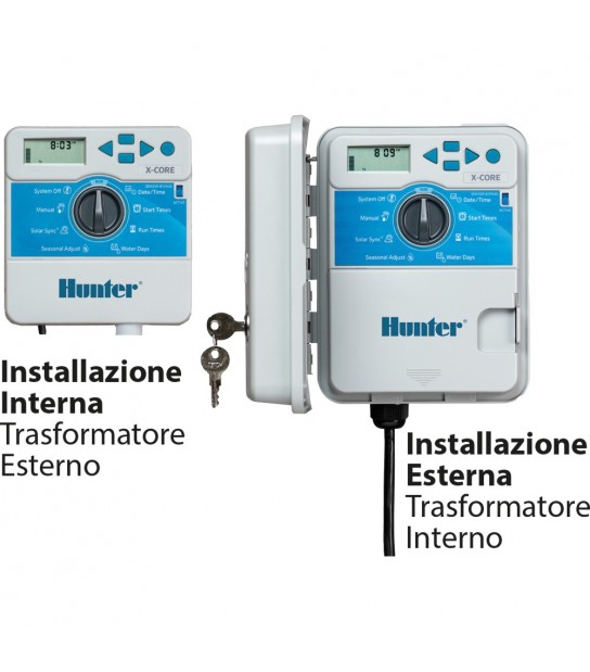Programmatore Elettronico Xcore 6 Zone Trasf. Interno