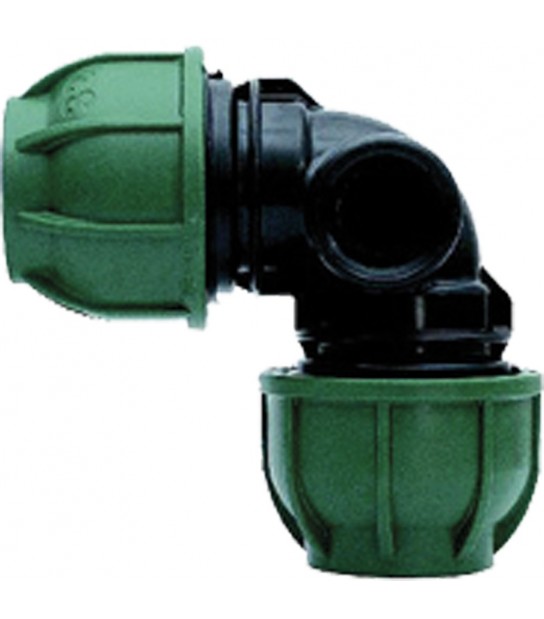 Gomito A 90° Per Pop-Up Verde Connecto 25 X 25 X 1/2