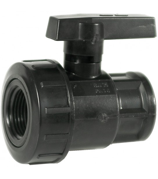 Valvola A Sfera Abs Femmina 3/4 F X 3/4 F