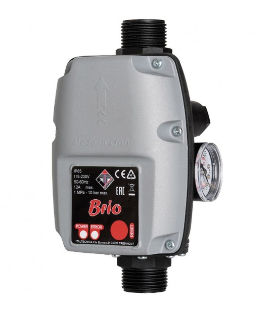 Presscontrol Brio Con Manometro Attacco 1