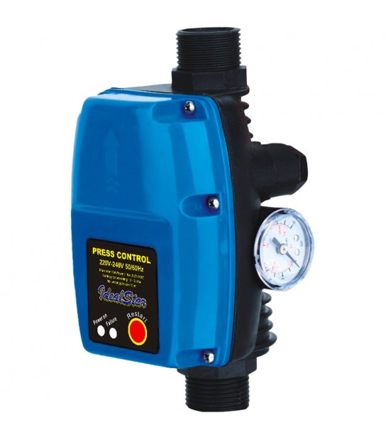 Presscontrol Ideal Regolabile Con Manometro 1 - 3,5 Bar
