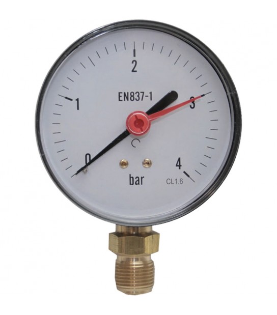 Manometro D. 50 Laterale 0÷10 Bar