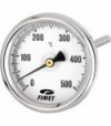 Termometro Per Canna Fumaria 0-500°C Posteriore Stelo 150 Mm