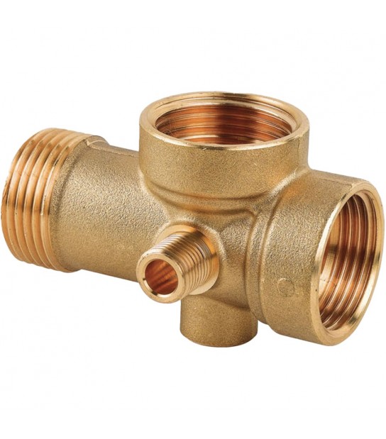 Raccordo A 5 Vie Basso Per Pompa 1 X 80 Mm