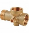 Raccordo A 5 Vie Basso Per Pompa 1 X 80 Mm