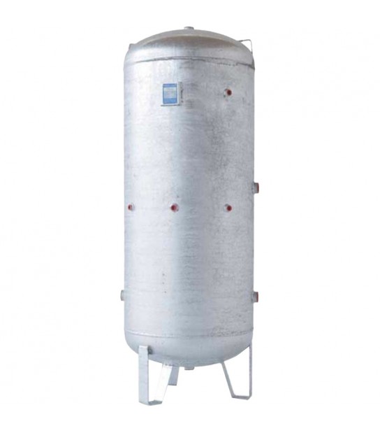 Serbatoio Per Accumulo Zincato Con Collaudo 100 Vr