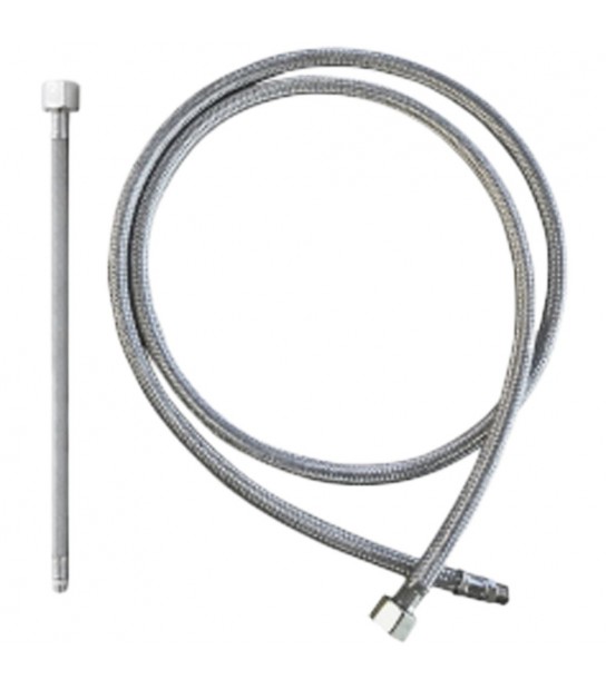 Flessibile Per Alimentatore Automatico D'Aria Mini 1/4M X 1/2F - 70 Cm