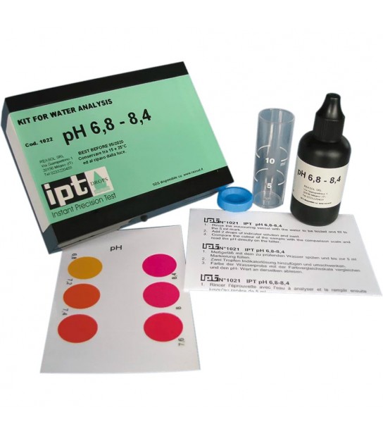 Kit Analisi Per La Misura Del Ph Dell'Acqua -