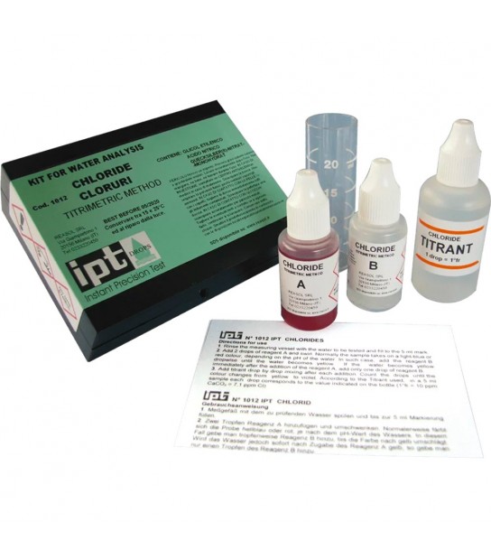 Kit Analisi Per La Misura Dei Cloruri Nell'Acqua -