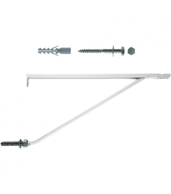 Mensola Pesante Per Lavabi Ml 35 Bianca + L.350 Mm