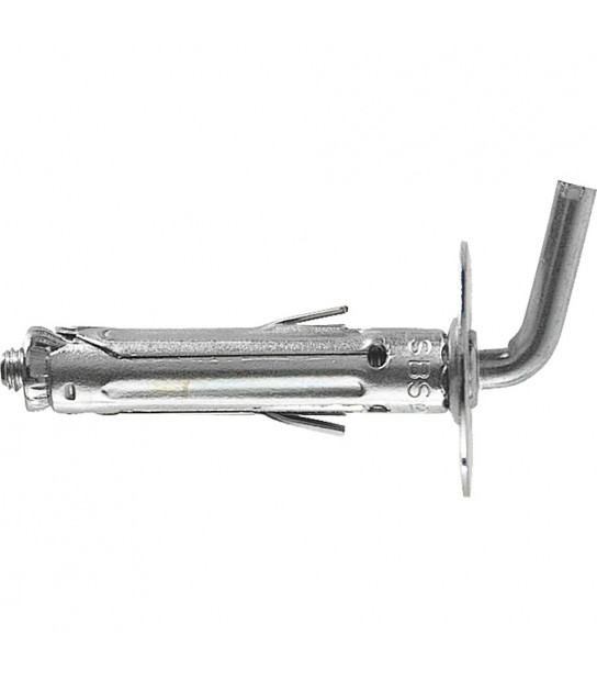 Tassello Di Fissaggio Metallico Ad Espansione Con Gancio Corto Sbs 9/8 - G 9 Mm