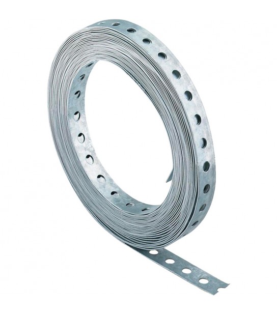 Bandella Di Fissaggio Metallica Preforata 10 Mt.