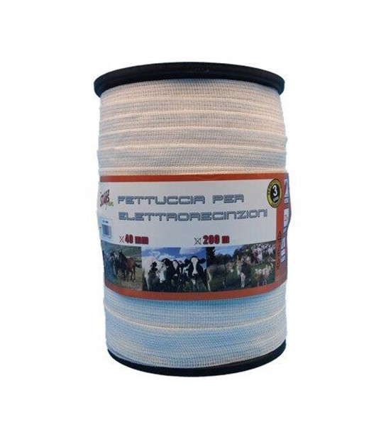 Fettuccia Elettrorecinzione Stars Acciaio Inox 6 Mm 20 Mt 200