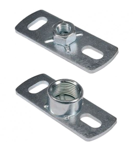 Piastra A Muro Per Collari Dado M10