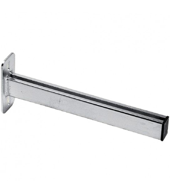 Mensola A Parete Saldata In Profilo 38X40X200 Mm - Piastra 130X50X6 Mm