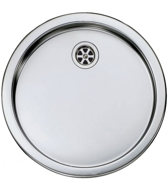 Lavello Inox Ad Incasso Cinzia Piatto D.43,5 X H.4 Cm