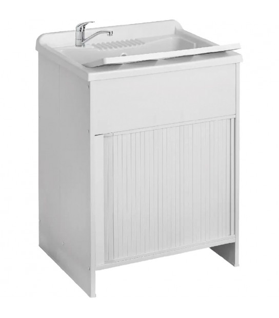 Mobile Lavatoio Capri A Serrandina L.60 X P.60 X H.85 Cm