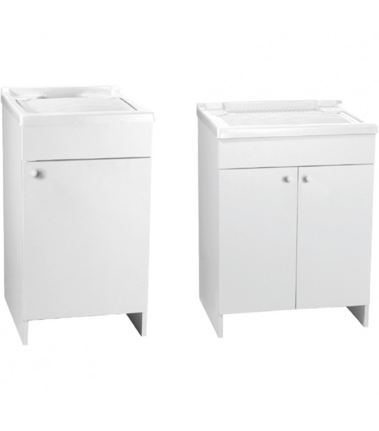 Mobile Lavatoio Serie Panda P.50 X L.50 Cm - 1 Anta (Ap. Dx)