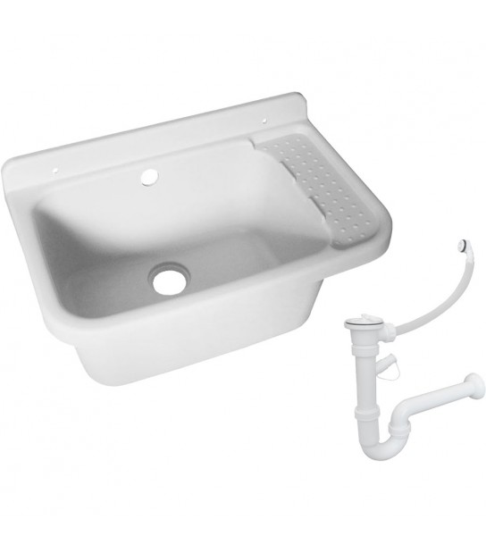 Pilozzo A Parete Con Piano Di Appoggio 60X42 H.27 Cm