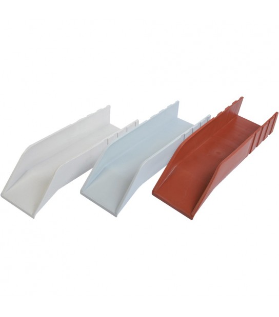 Gocciolatoio Aperto In Plastica Grigio