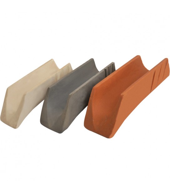 Gocciolatoio Aperto In Marmores Rosso - 27X8 Cm